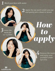 Under Eye Mask (60 Pcs) for Dark Circle & Puffiness Reduction, Valentines gift, Hyaluronate Anti-Wrinkle Gel Patch for Eye...