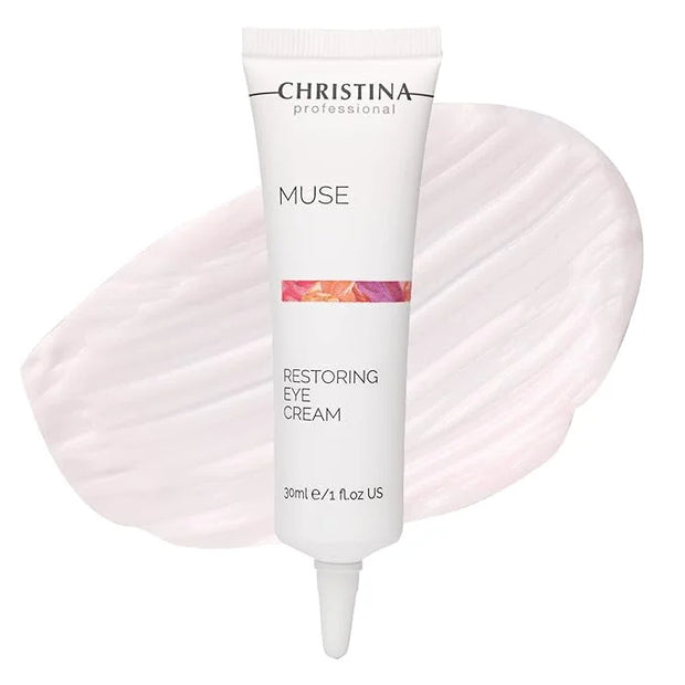 '-CHRISTINA- Muse Restoring Eye Cream | Diminishes Fine Lines, Dark Circles, and Signs of Aging | Formulated with Peptides...