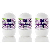 Fresh Kidz Roll On Deodorant for Kids and Teens - Baking Soda and Aluminum-free 24 Hour Protection for Sensitive Skin - Gi...