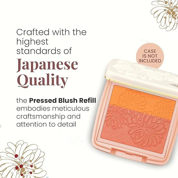Paul & Joe Pressed Blush Palette Refill Only, Case Sold Separately, Oil-Absorbing Blush Powder, Bi-Color Face Blushes with...