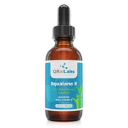 QRxLabs Pure Plant-Based Squalane Oil with Vitamin E (2 oz) - Organic ECOCERT/USDA Certified Squalane from Sugarcane - Moi...