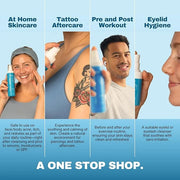 Hypochlorous Acid Spray – HOCl Face & Skin Mist for Acne, Eczema & Irritation – Multi-Purpose Skin Repair – Eyelid Cleanse...