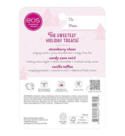 eos Holiday Lip Balm Gift- Strawberry Cheer, Candy Cane Swirl & Vanilla Toffee, Stocking Stuffers, All-Day Moisture Lip Ca...