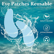 10 PCS Silicone Eye Patches Reusable, Under Eye Patches, Eye Mask for Skin Care for Reduce Wrinkles, Fine Lines and Eye Ba...