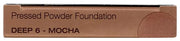 Mineral Fusion Pressed Powder Foundation, Deep 6 - Deep Skin w/Cool Undertones, Age Defying Foundation Makeup with Matte F...