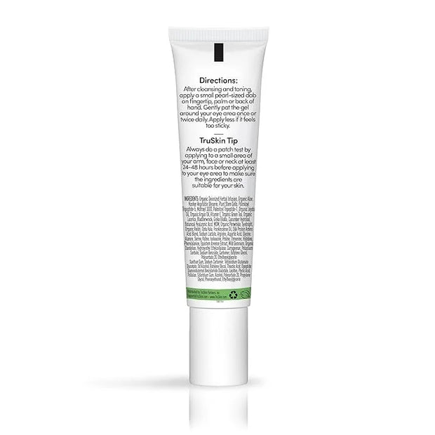 TruSkin Peptide Eye Gel – Improve Look of Dark Circles & Lines for Brighter-Looking Eye Area – Under Eye Care with Peptide...