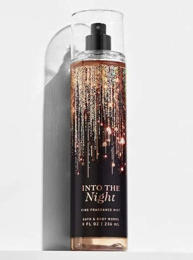 Bath & Body Works - Into the Night - Fine Fragrance Mist and Ultra Shea Body Cream - Full Size (Packaging Varies) - Produc...