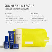 HydroPeptide Summer Skin on-the-Go Regenerative Routine & Travel Size Kit: Power Lift, Power Serum, Exfoliating Cleanser &...