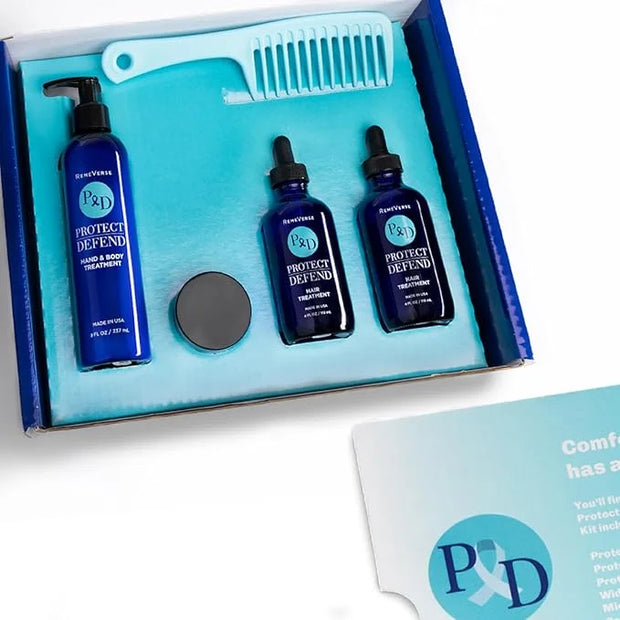 RemeVerse Chemo Care Kit - 6-Piece Clinically-Based Skincare and Haircare Set for Chemotherapy Patients, Featuring Hair Se...