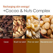 Petitfee Cacao Energizing Hydrogel Eye Mask 60ea (30pairs) - Nourishing Eye Patch with Cacao Seed Butter, Brazil Nut, Pine...