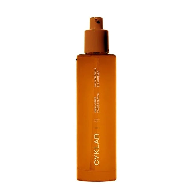 Vitamin C Body Oil for Women and Men. Moisturizing Vanilla Verve Scented Body Serum for Glowing Skin. Nourishing, Hydratin...