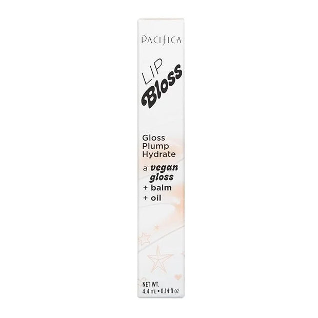 Pacifica Plumping Lip Gloss – Jasmine Kiss Flavored Lavender-Pink Tint Hydrating Lip Oil Balm, No-Tingle Volumizing Gloss ...