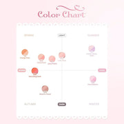2aN Dual Color Face Blusher, Buildable & Blendable Cheek Color, Natural & Vibrant Finish, Powder Blush, Korean Beauty (03 ...