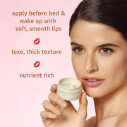 Hempz Hydrating Lip Sleeping Mask - Whipped Vanilla (.70 Oz.) | Overnight Hydrating Lip Balm with Vanilla Lip Butter Balm,...
