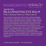 Andalou Naturals Age Defying Plant-Based Retinol Alternative Eye Balm, 0.45 OZ - Product Image