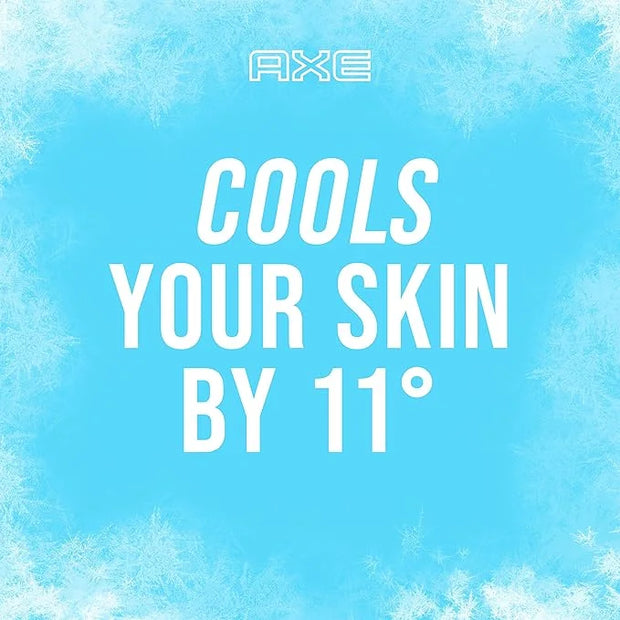 Axe Deodorant Body Spray - Ice Chill - Frozen Lemon & Eucalyptus - Net Wt. 4 OZ (113 g) Per Can - Pack of 2 Cans - Product...