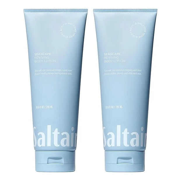 Saltair Body Lotion - 2 Pack Moisturizing Lotion For Dry Skin. Seascape Scented Hydrating Body Cream with Nourishing Moist...