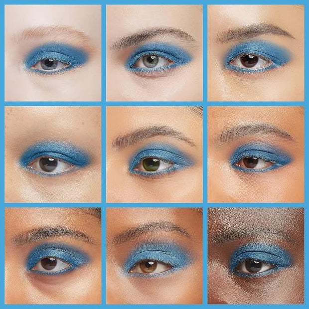 IS'MINE Single Sky Blue Matte Eyeshadow, High Pigment, Longwear, Intense Color Best Pressed Eye Makeup for Day & Night - P...
