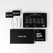Mens Skin Care Kit 5 Piece Deluxe Facial Skincare Routine Gift Set, Anti Aging Korean Skin Care for Men: Enzyme Powder Fac...