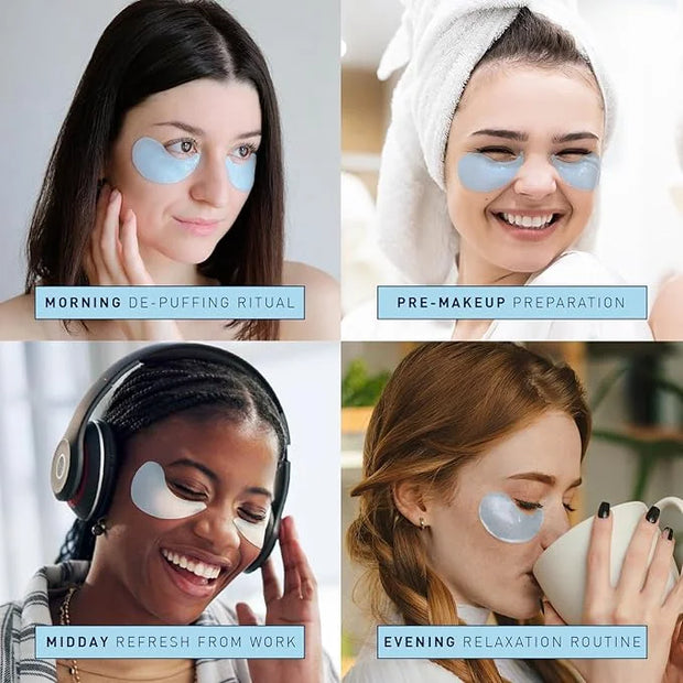 Enaskin Naturals Under Eye Patches for Dark Circles: 30 Pairs Retinol Collagen Eye Gels Mask - Reduce Wrinkles Puffy & Bag...