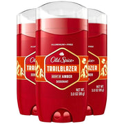 Old Spice Aluminum Free Deodorant for Men, 24/7 Odor Protection, 24/7 Freshness & Lasting Scent, Trailblazer with Amber Sc...