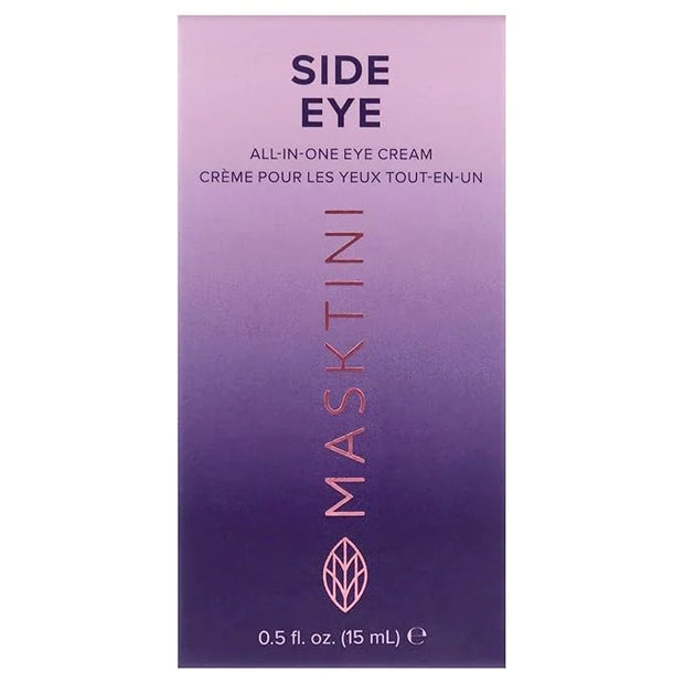 Side Eye All-in-One Eye Cream, 0.5 ounce - Face Moisturizer - with Apple and Green Tea Extracts - Collagen Boosting - Eye ...