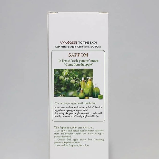 Green Apple, SAPPOM Apple Water Soothing Spray Mist, for All Skin Types, After Shave, Refresh and Hydrating Toner, Natural...