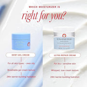 First Aid Beauty - Hydrating Dewy Gel Cream, Lightweight Oil-Free Facial Moisturizer with Hyaluronic Acid and Ceramides, H...