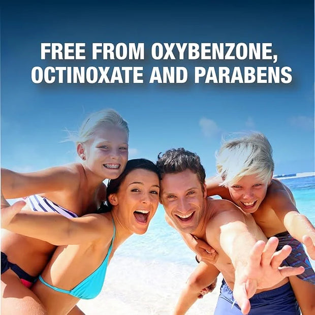 Sun X 50 SPF Individual Sunscreen Packets Travel Size - 50 Pack Fishbowl of Paraben, Oxybenzone, & White Cast Free Broad S...
