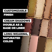 Deck of Scarlet Eyeshadow Pallet - Solar Aura, Long Wearing with Saturated Color, Clean & Vegan Eyeshadow - Product Image