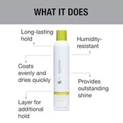 GREAT CLIPS Solutions Buildable Hairspray, 10oz | Protects Against Humidity | Provides Long-Lasting Hold & Shine | For All...