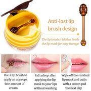 Watermelon Sleeping Lip Mask,Bee Lip Balm Care(Watermelon)