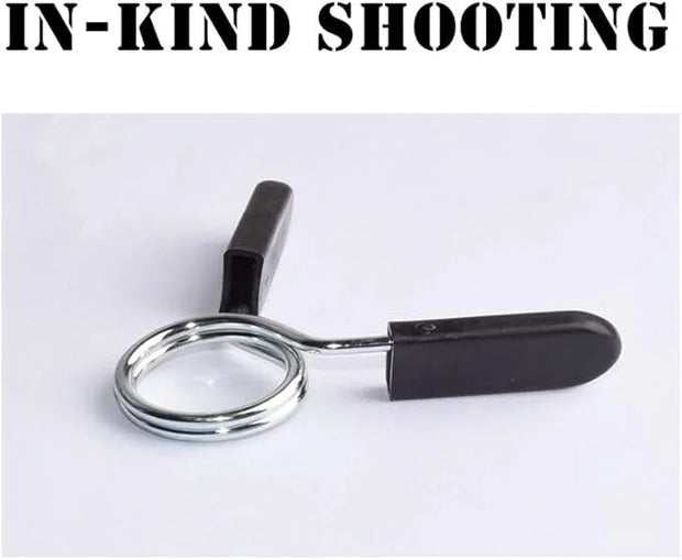 3 Pieces Barbell Spring Clip Weight Bar Clips - Product Image