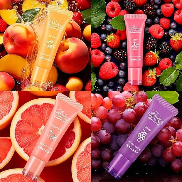 2Pcs Lip Glowy Balm and Lip Lips