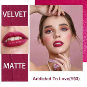 Oulac Creamy Matte Lipstick for Women, Lipstick & Blush Duo, Magenta Soft Satin Finish Lipsticks with Moisturising Formula...