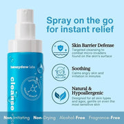 Hypochlorous Acid Spray – HOCl Face & Body Mist for Acne, Eczema & Irritation – Multi-Purpose Skin Repair – Eyelid Cleanse...