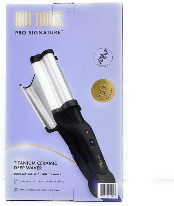 hot Tools pro Signature Titanium Ceramic deep Waver - Product Image