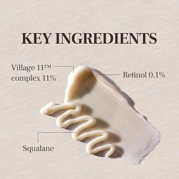 Miracle Youth Eye Cream Retinol 0.1% for beginners 76% Natural Ingredients, Shea Butter Squalane Depuff Eye Area Korean Sk...