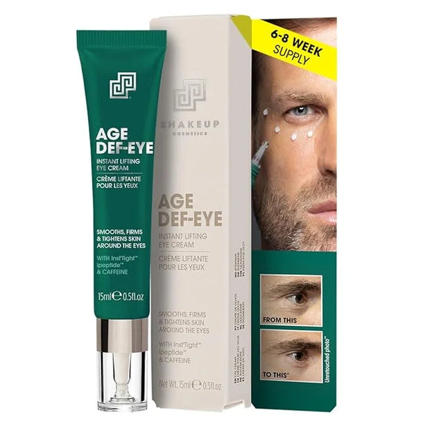 Mens Eye Cream, Lifting & Firming Formula, Helps Reduce Fine Lines and Crow's Feet, Hydrating with Peptides & Caffeine, 15...