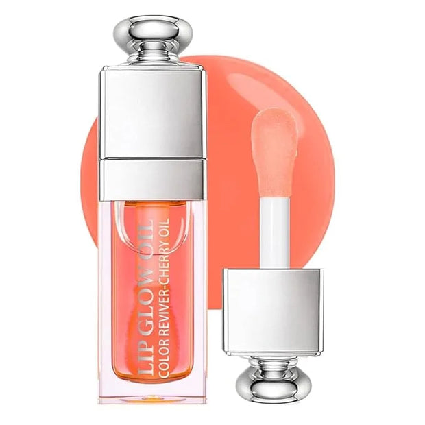Hydrating Lip Glow Oil, Moisturizing Lip Glow Oil, Nourishing Glossy Transparent Lip Oil, Plumping Lip Oil, Lip Balm, Non-...