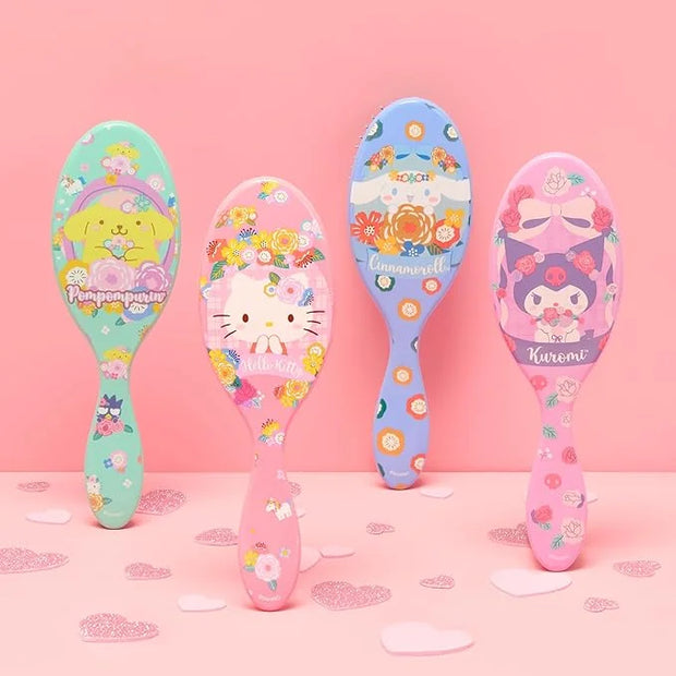 Wet Brush Hello Kitty and Friends Original Detangler Hair Brush, Cinnamaroll, Ultra-Soft IntelliFlex Bristles, Easy Detang...