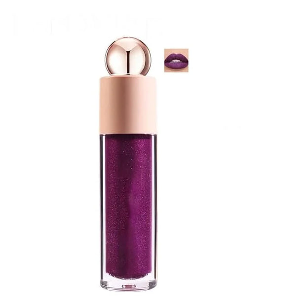 Shimmer Lip Gloss,Shine Liquid Lipstick Glossy Shimmer Finish, Glitter Sparkly Smooth Primer Lip Tint,Moisturizing Matte L...