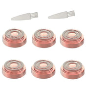 for Finishing Touch Replacement Heads Flawless Facial Hair Remover Gen 2,Double Halo Painless and Smooth (6PCS, GEN 2) - P...