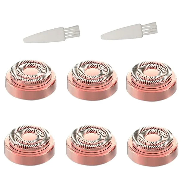 for Finishing Touch Replacement Heads Flawless Facial Hair Remover Gen 2,Double Halo Painless and Smooth (6PCS, GEN 2) - P...