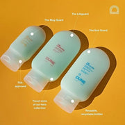 Jetsetter Gelly Pack Mini Travel Set - 7x Award-Winning Dermatologist Recommended Clear Gel Suncare for Face and Body - Bo...