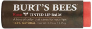 Burt's Bees 100% Natural Tinted Lip Balm, Rose with Shea Butter & Botanical Waxes – 2 Tubes - Product Image