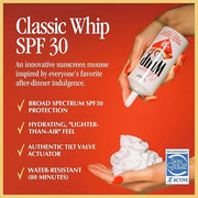 Vacation Classic Whip SPF 30 Sunscreen + Air Freshener Bundle, Whipped Sunscreen Mousse SPF 30, Moisturizer with SPF, Broa...