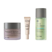 BLITHE Skin Care Solution Bundle – Caffeine Eye Cream, Pressed Serum Tundra Chaga, Vital Treatment 6 Calming Leaves - Prod...