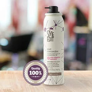 Style Edit Dark Brown root