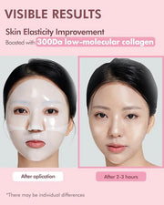 DERMAL 39 Combo Sheet Mask + Collagen Hydrogel Melting Jelly Gel Mask 4ea Bundle - Product Image